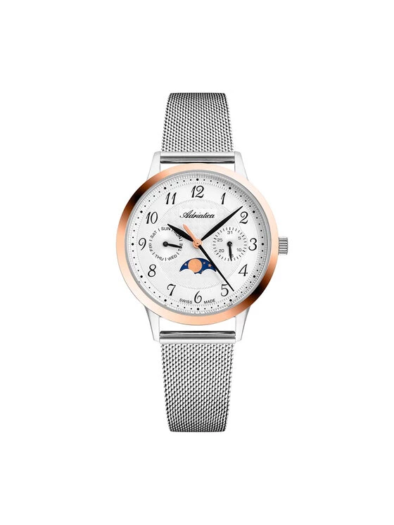 Grosses soldes 🔥 Adriatica Montre A3174.R123QF Argent Couleur Argent 👏 1 Grosses soldes 🔥 Adriatica Montre A3174.R123QF Argent Couleur Argent 👏