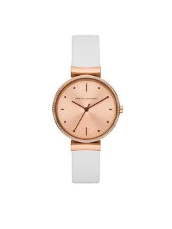 Acheter ❤️ Armani Exchange Montre Zoe AX5914 Blanc Couleur Blanc 👍