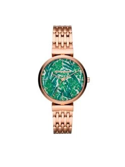 Offres 🎁 Armani Exchange Montre Zoe AX5915 Rose Couleur Rose ✨