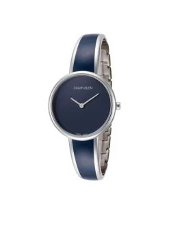 Les meilleures critiques de 🔔 Calvin Klein Montre Bangle Adjustable K4E2N11N Bleu marine Couleur Bleu marine 🔔
