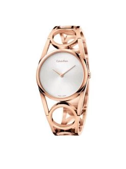 Meilleure vente 🛒 Calvin Klein Montre Bangle Medium K5U2M646 Rose Couleur Rose 👏