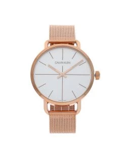 Tout neuf ✔️ Calvin Klein Montre Even K7B21626 Rose Couleur Rose ⭐
