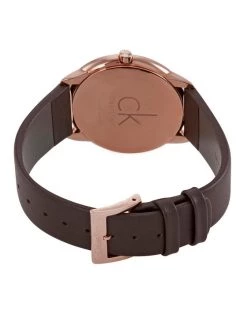 Nouveau 👍 Calvin Klein Montre Gent K3M216G6 Marron Couleur Marron 👍 -Montres femmes Soldes 2022 calvin klein montre gent k3m216g6 marron 2