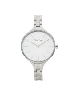 Acheter 👏 Calvin Klein Montre Graphic K7E23146 Argent Couleur Argent 🎁