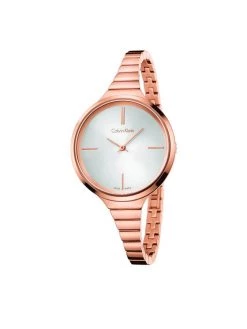 Meilleur prix 😉 Calvin Klein Montre Lady K4U23626 Or Couleur Or 👏