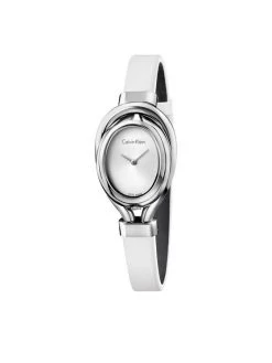 Meilleur prix 😀 Calvin Klein Montre Lady K5H231K6 Blanc Couleur Blanc ⭐
