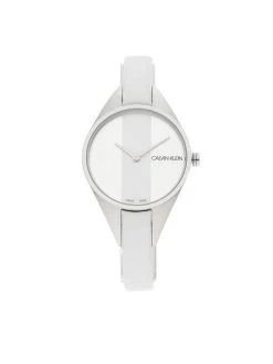 Promo ✔️ Calvin Klein Montre Lady K8P231L6 Blanc Couleur Blanc 😍