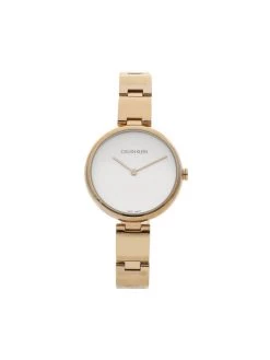 Budget 👏 Calvin Klein Montre Wavy K9U23646 Or Couleur Or 😉