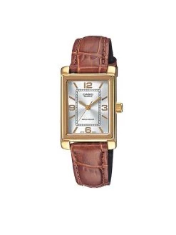 Promo 🛒 Casio Montre LTP-1234GL-7AEF Marron Couleur Marron 😉