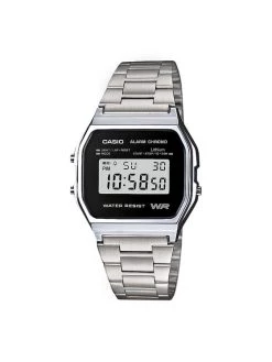 Promo ❤️ Casio Montre Vintage A158WEA-1EF Argent Couleur Argent ✔️