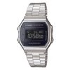 Meilleure affaire 🌟 Casio Montre Vintage A168WEM-1EF Argent Couleur Argent 🧨