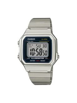 Coupon 🛒 Casio Montre Vintage B650WD-1AEF Argent Couleur Argent 🔥