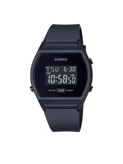 Nouveau 🔔 Casio Montre Vintage Digital LW-204-1BEF Noir Couleur Noir 🌟