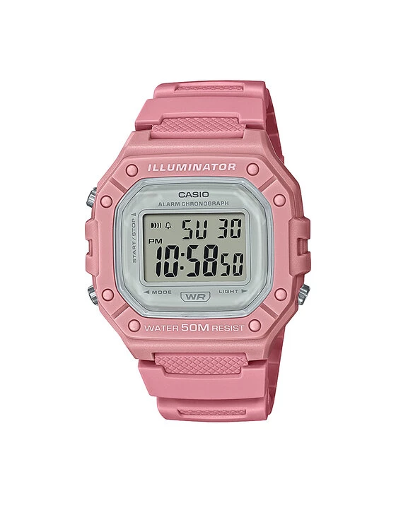 Coupon 💯 Casio Montre W-218HC-4AVEF Rose Couleur Rose ⭐ 1 Coupon 💯 Casio Montre W-218HC-4AVEF Rose Couleur Rose ⭐