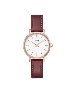 Budget 🌟 Cluse Montre Boho Chic Petite CW10504 Bordeaux Couleur Bordeaux 🤩