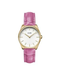 Vente flash 🌟 Cluse Montre Feroce Mesh CW11213 Rose Couleur Rose 💯