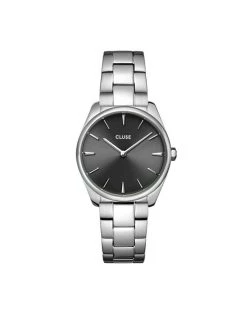 Meilleure vente ✔️ Cluse Montre Feroce Petite CW11202 Argent Couleur Argent ⌛
