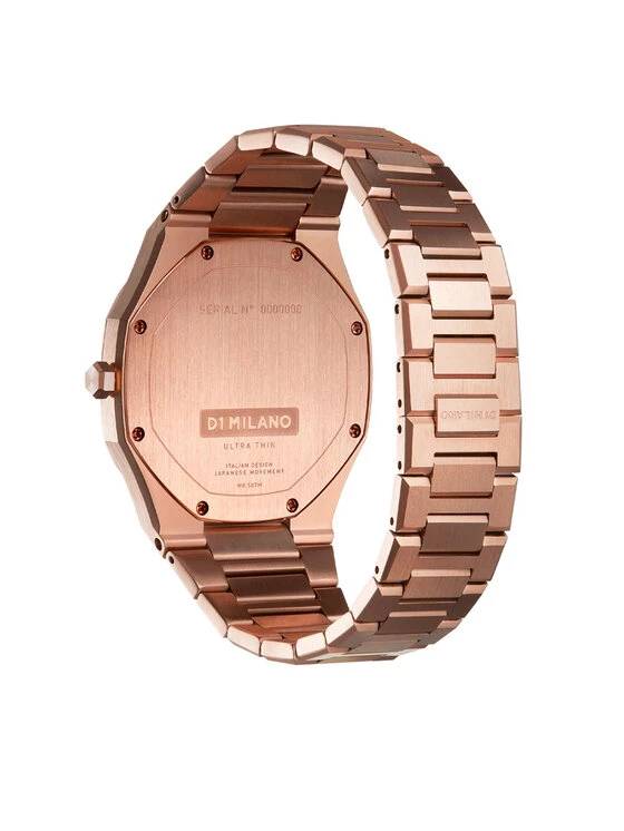 Coupon 👍 D1 Milano Montre UTBL12 Or Couleur Or 👏 3 Coupon 👍 D1 Milano Montre UTBL12 Or Couleur Or 👏 – Image 3