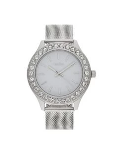 Sortie 🔥 DeeZee Montre 02022520 Argent Couleur Argent 😍