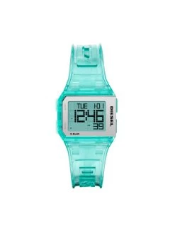 Nouveau 🔥 Diesel Montre Chopped DZ1921 Vert Couleur Vert 👏