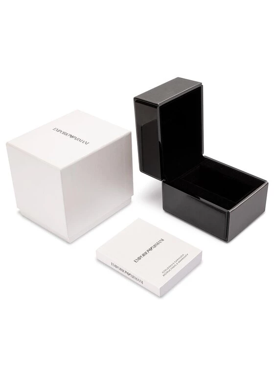 Meilleure vente 🎁 Emporio Armani Montre Gianni T-Bar AR1840 Argent Couleur Argent ⭐ 4 Meilleure vente 🎁 Emporio Armani Montre Gianni T-Bar AR1840 Argent Couleur Argent ⭐ – Image 4