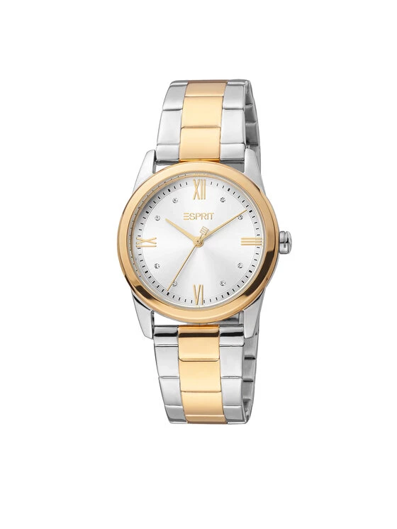 De gros ⭐ Esprit Montre ES1L217M1095 Argent Couleur Argent ❤️ 1 De gros ⭐ Esprit Montre ES1L217M1095 Argent Couleur Argent ❤️