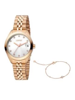 Grosses soldes 🔥 Esprit Montre ES1L295M0105 Rose Couleur Rose 🎁