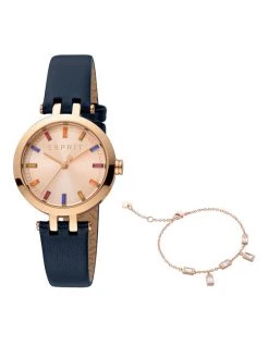 Sortie ✨ Esprit Montre ES1L342V0125 Bleu marine Couleur Bleu marine ⌛