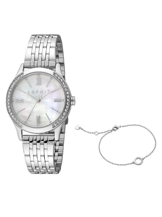 Remise ⌛ Esprit Montre ES1L345M0045 Argent Couleur Argent ⌛ 1 Remise ⌛ Esprit Montre ES1L345M0045 Argent Couleur Argent ⌛