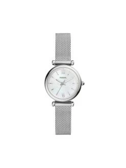 Coupon 🤩 Fossil Montre Carlie ES4432 Argent Couleur Argent ⌛