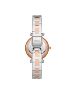 Le moins cher 🔔 Fossil Montre Carlie Three ES5201 Argent Couleur Argent 🔥 -Montres femmes Soldes 2022 fossil montre carlie three es5201 argent 2