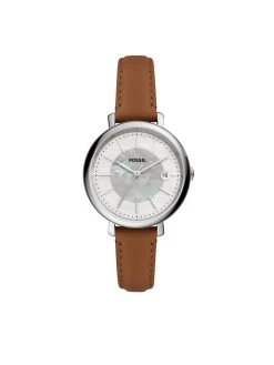 Bon marché ❤️ Fossil Montre Jacqueline Solar ES5090 Marron Couleur Marron 🥰