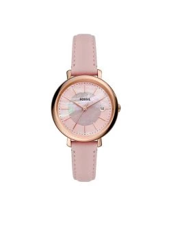 Meilleure affaire 🥰 Fossil Montre Jacqueline Solar ES5092 Rose Couleur Rose ⌛