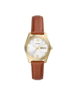 Top 10 👏 Fossil Montre Scarlette ES5184 Marron Couleur Marron 🎉