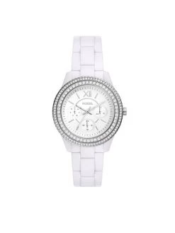Top 10 ⌛ Fossil Montre Stella Multifunction ES5151 Blanc Couleur Blanc ⭐