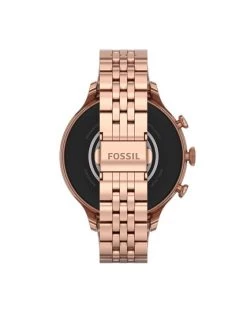 Coupon 🌟 Fossil Smartwatch Gen 6 FTW6077 Or Couleur Or 😀 -Montres femmes Soldes 2022 fossil smartwatch gen 6 ftw6077 or 2