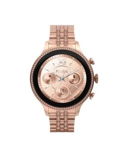 Coupon 🌟 Fossil Smartwatch Gen 6 FTW6077 Or Couleur Or 😀 -Montres femmes Soldes 2022 fossil smartwatch gen 6 ftw6077 or 4