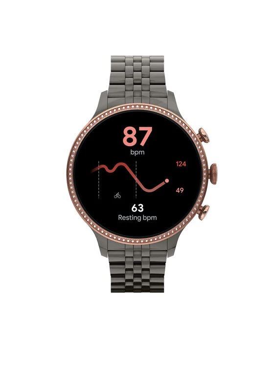 Budget 😀 Fossil Smartwatch Gen 6 FTW6078 Gris Couleur Gris 🎉 6 Budget 😀 Fossil Smartwatch Gen 6 FTW6078 Gris Couleur Gris 🎉 – Image 6