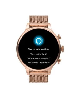 Meilleur prix 🥰 Fossil Smartwatch Gen 6 FTW6082 Rose Couleur Rose 🧨 -Montres femmes Soldes 2022 fossil smartwatch gen 6 ftw6082 rose 5