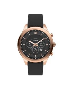 Bon marché 🛒 Fossil Smartwatch Stella Gen 6 Hybrid FTW7064 Noir Couleur Noir 🎁