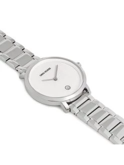 Meilleure affaire 👏 Gino Rossi Montre 02032511 Argent Couleur Argent ❤️ -Montres femmes Soldes 2022 gino rossi montre 02032511 argent 2