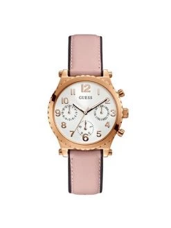 Nouveau ⭐ Guess Montre Athena GW0036L3 Rose Couleur Rose 🎉