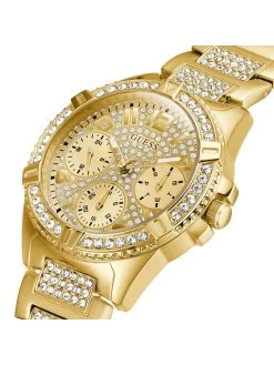 Tout neuf 😉 Guess Montre Frontier W1156L2 Or Couleur Or ⌛ -Montres femmes Soldes 2022 guess montre frontier w1156l2 or 3