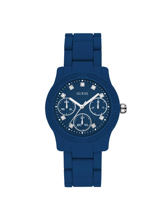 Nouveau 🔔 Guess Montre Funfetti W0944L5 Bleu Couleur Bleu ❤️ 1 Nouveau 🔔 Guess Montre Funfetti W0944L5 Bleu Couleur Bleu ❤️