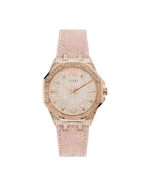 Remise 😀 Guess Montre Shimmer GW0408L3 Rose Couleur Rose 👍 1 Remise 😀 Guess Montre Shimmer GW0408L3 Rose Couleur Rose 👍