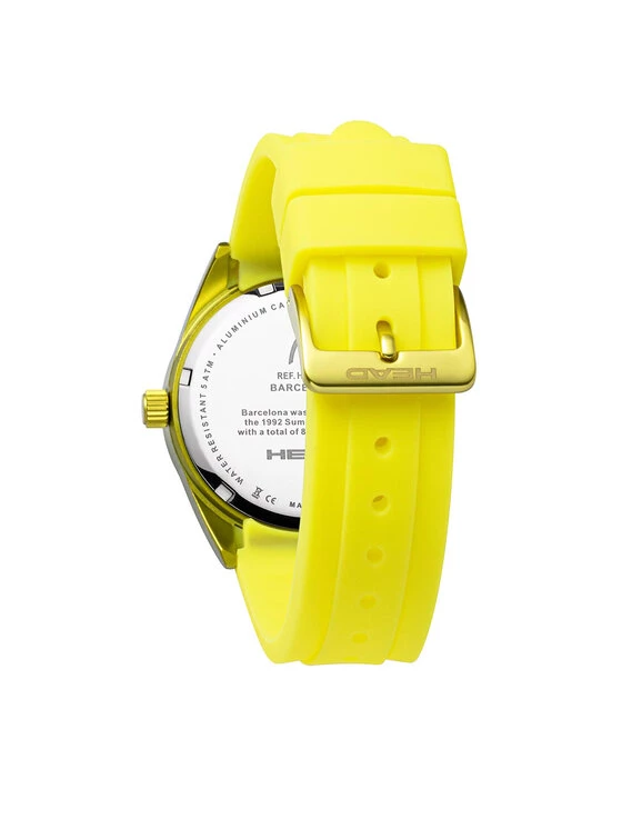 Offres 🤩 Head Montre Barcelona H160200 Jaune Couleur Jaune ✨ 3 Offres 🤩 Head Montre Barcelona H160200 Jaune Couleur Jaune ✨ – Image 3