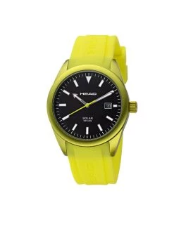 Offres 🤩 Head Montre Barcelona H160200 Jaune Couleur Jaune ✨
