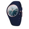 Tout neuf ✔️ Ice-Watch Montre Ice Sunset 015751 M Bleu marine Couleur Bleu marine 🧨