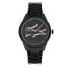 Nouveau 🧨 Lacoste Montre Ladycroc 2001192 Noir Couleur Noir 😀