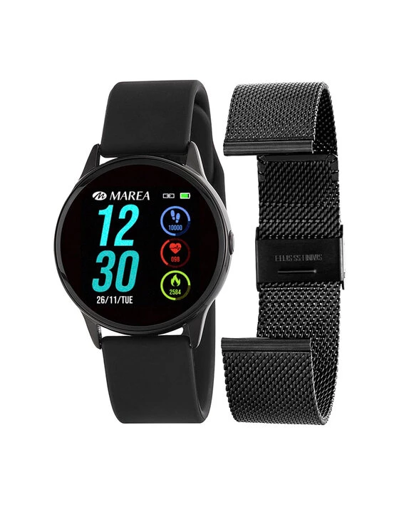 Offres 😉 Marea Smartwatch B58001/1 Noir Couleur Noir 🤩 1 Offres 😉 Marea Smartwatch B58001/1 Noir Couleur Noir 🤩